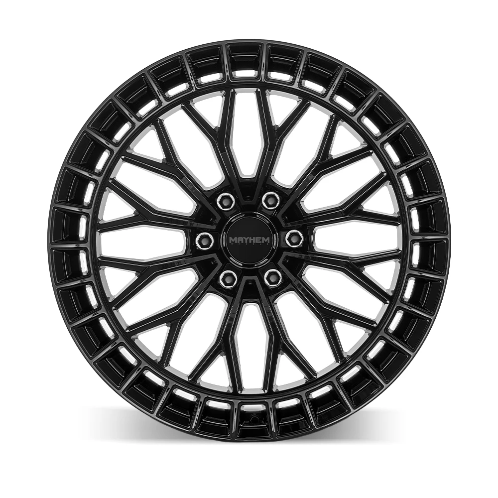 Horizon Gloss Black Rims for Toyota Tacoma, Toyota 4Runner, Chevy Silverado