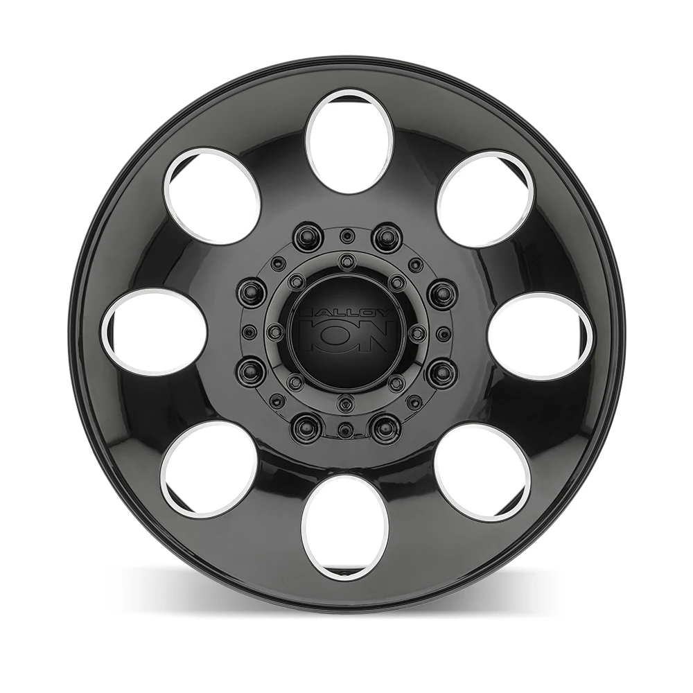 167 Dually Gloss Black Rims for Dodge Ram 2500, Dodge Ram 3500, Chevy Silverado 2500 Classic