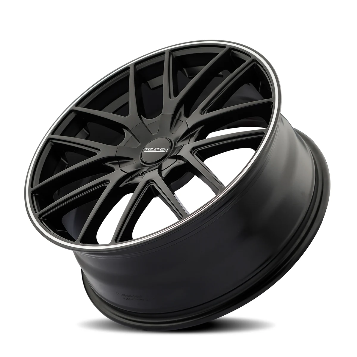 Tr60 Matte Black Machined Rims 17x7.5 4x100 ET42