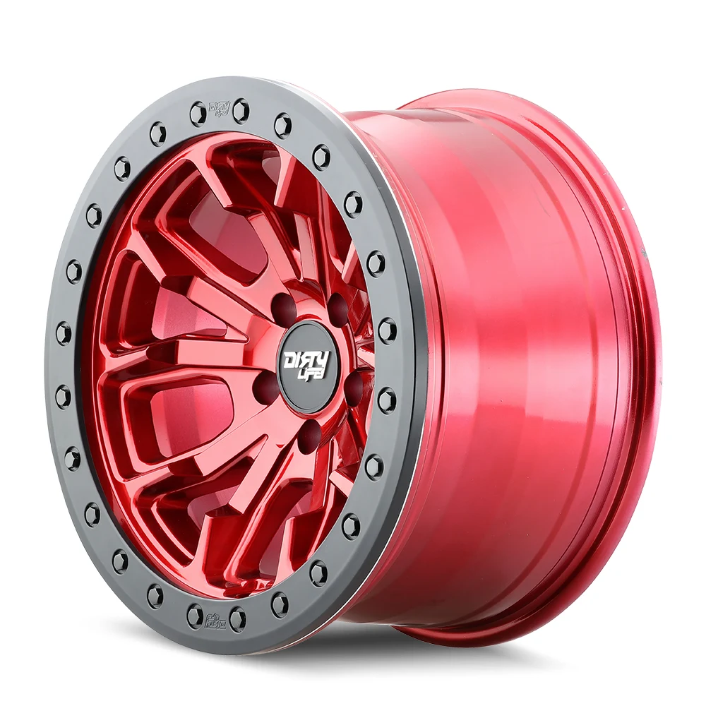 Dt-1 Crimson Candy Red Rims for Ford F150, Ford Expedition, Ford Raptor