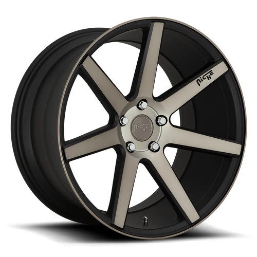 NICHE 1PC M150 VERONA Wheels MATTE BLACK MACHINED 19x8.5 Rims 5x114.3mm ET+35mm 19x8.5 M150 VERONA MATTE BLACK MACHINED Wheels 5x114.3 Bolt Pattern ET35