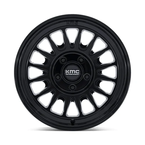 17 Inch GLOSS BLACK 6 Lug Rims KM733BX17806832