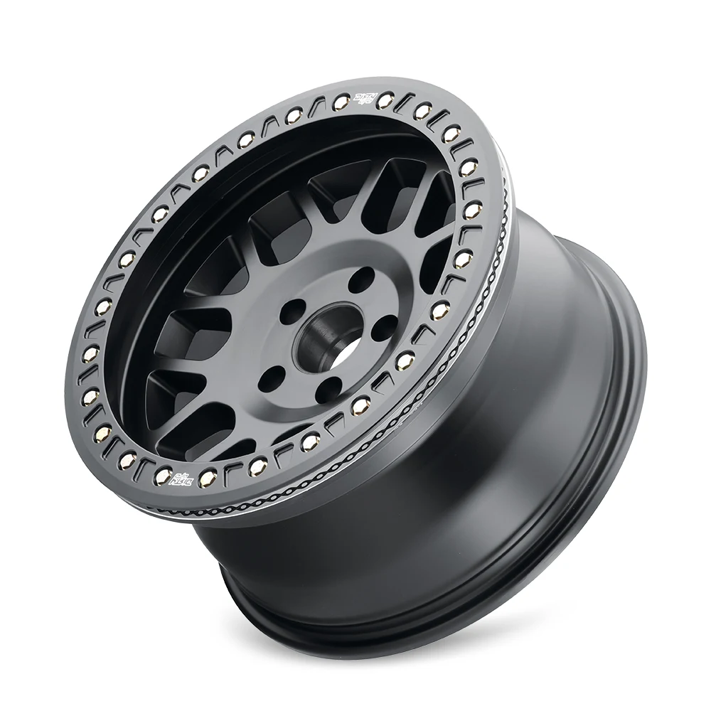 17 Inch Matte Black 8 Lug Rims 9312-7981MB12