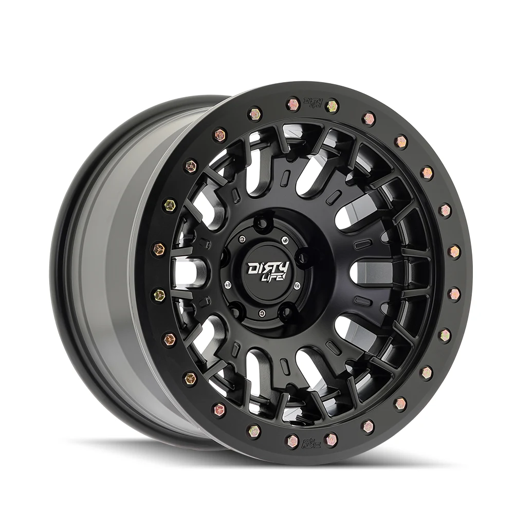 17x9 Dt-3 Satin Black Wheels 5x127 Bolt Pattern ET-12 17x9 Dt-3 Satin Black Wheels 5x127 Bolt Pattern ET-12