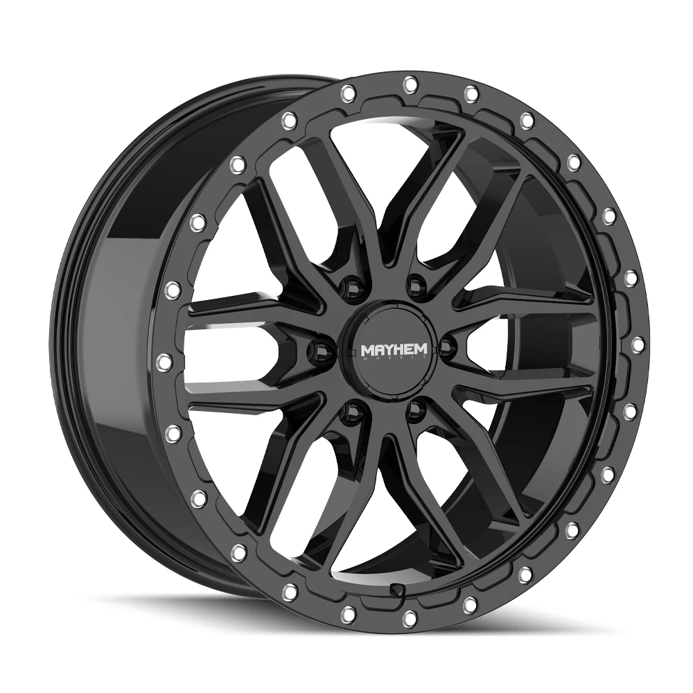 17x9 Vector Gloss Black Wheels 6x135 Bolt Pattern ET18 17x9 Vector Gloss Black Wheels 6x135 Bolt Pattern ET18
