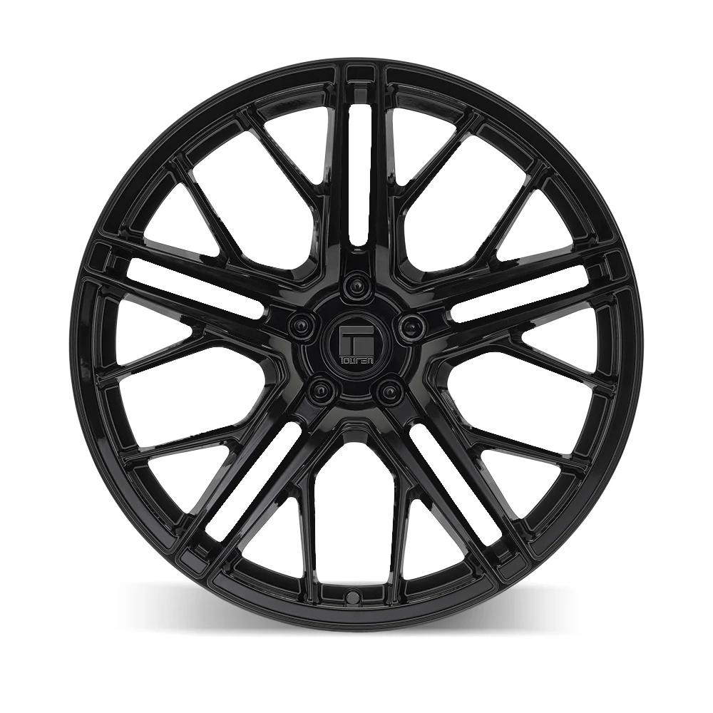 Tf07 Gloss Black Rims 20x9 5x112 ET35
