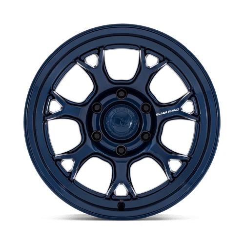 17 Inch GLOSS MIDNIGHT BLUE 6 Lug Rims BR017LX17856812