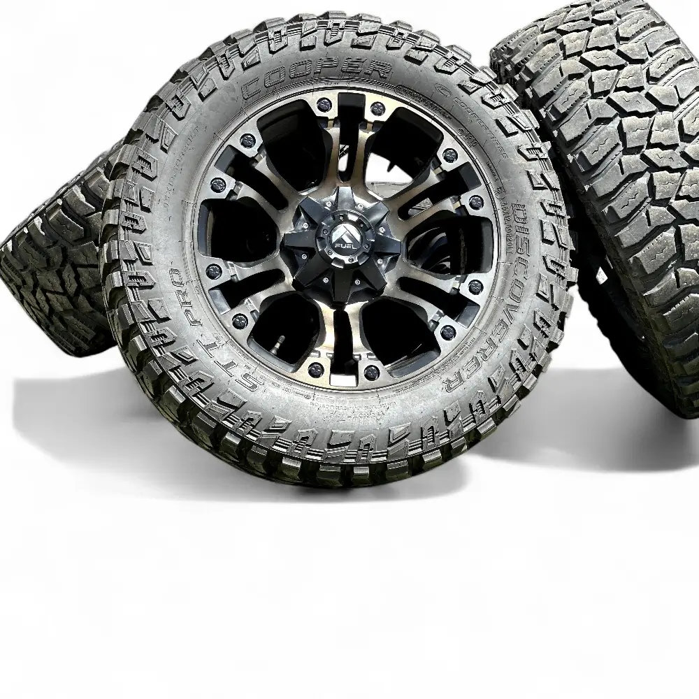 Fuel + Cooper Fuel D569 Vapor Bronze 20x9.0 Wheels 8x180 Rims with Cooper Discoverer STT PRO 35x12.50R20 Tires Wheel & Tire Package - View 6