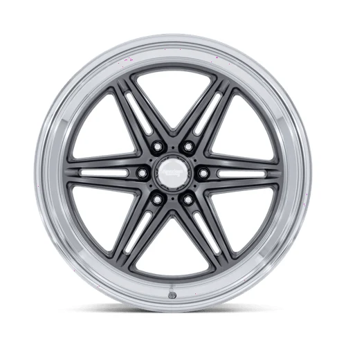 22 Inch ANTHRACITE W/ DIAMOND CUT LIP 6 Lug Rims AR953AD22956125