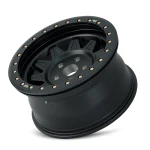 17 Inch Satin Black 6 Lug Rims 9302-7983MB14