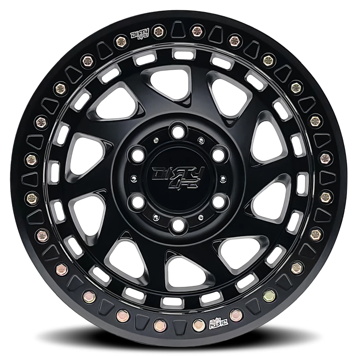 17 Inch Matte Black 5 Lug Jeep Rims 9313-7973MB12