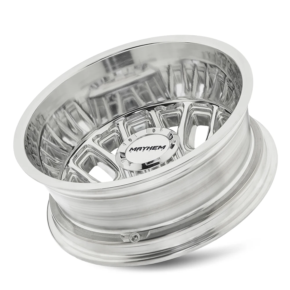 17 Inch Polished 8 Lug Rims 8107D-7681RP