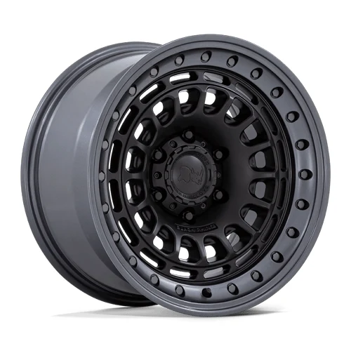 17x9 BR014 SAHARA MATTE BLACK W/ GUNMETAL LIP Wheels 5x127 Bolt Pattern ET 17x9 BR014 SAHARA MATTE BLACK W/ GUNMETAL LIP Wheels 5x127 Bolt Pattern ET
