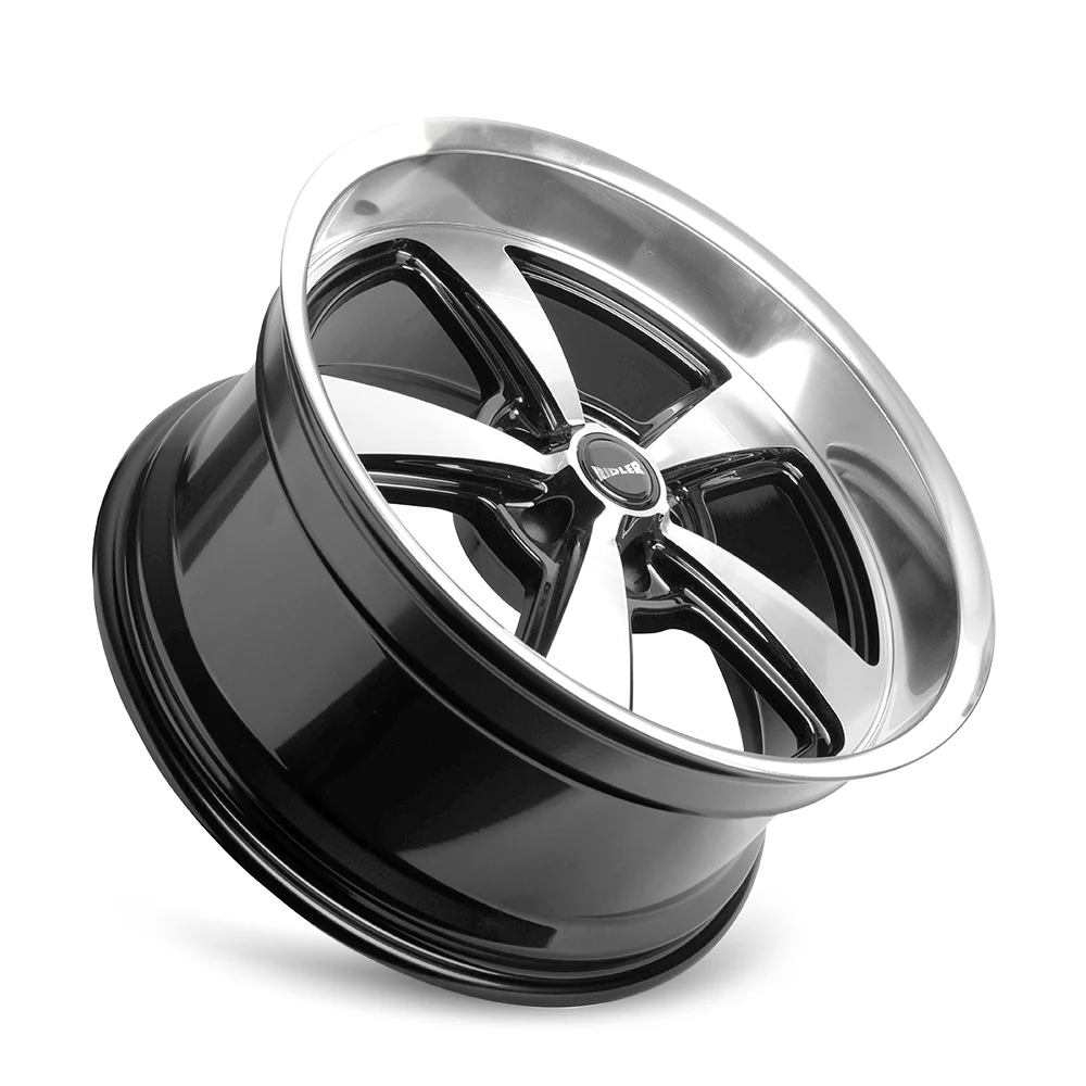 18 Inch Gloss Black With Diamond Cut Face & Lip 5 Lug Rims 652-8865GBD