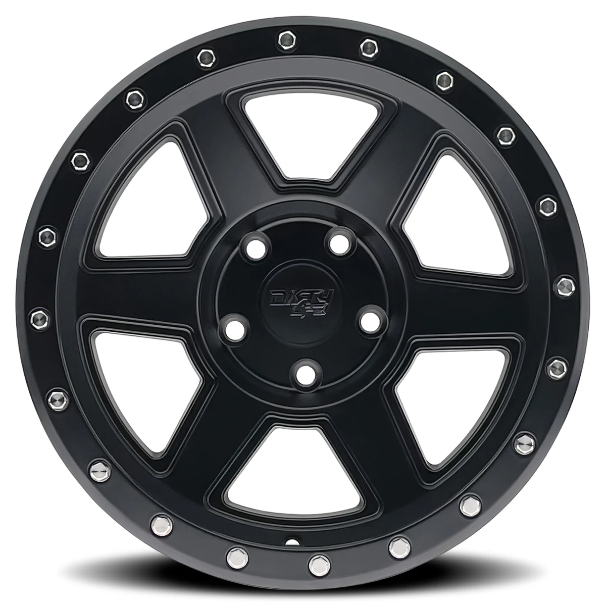 17 Inch Matte Black 6 Lug Rims 9315-7983MB38