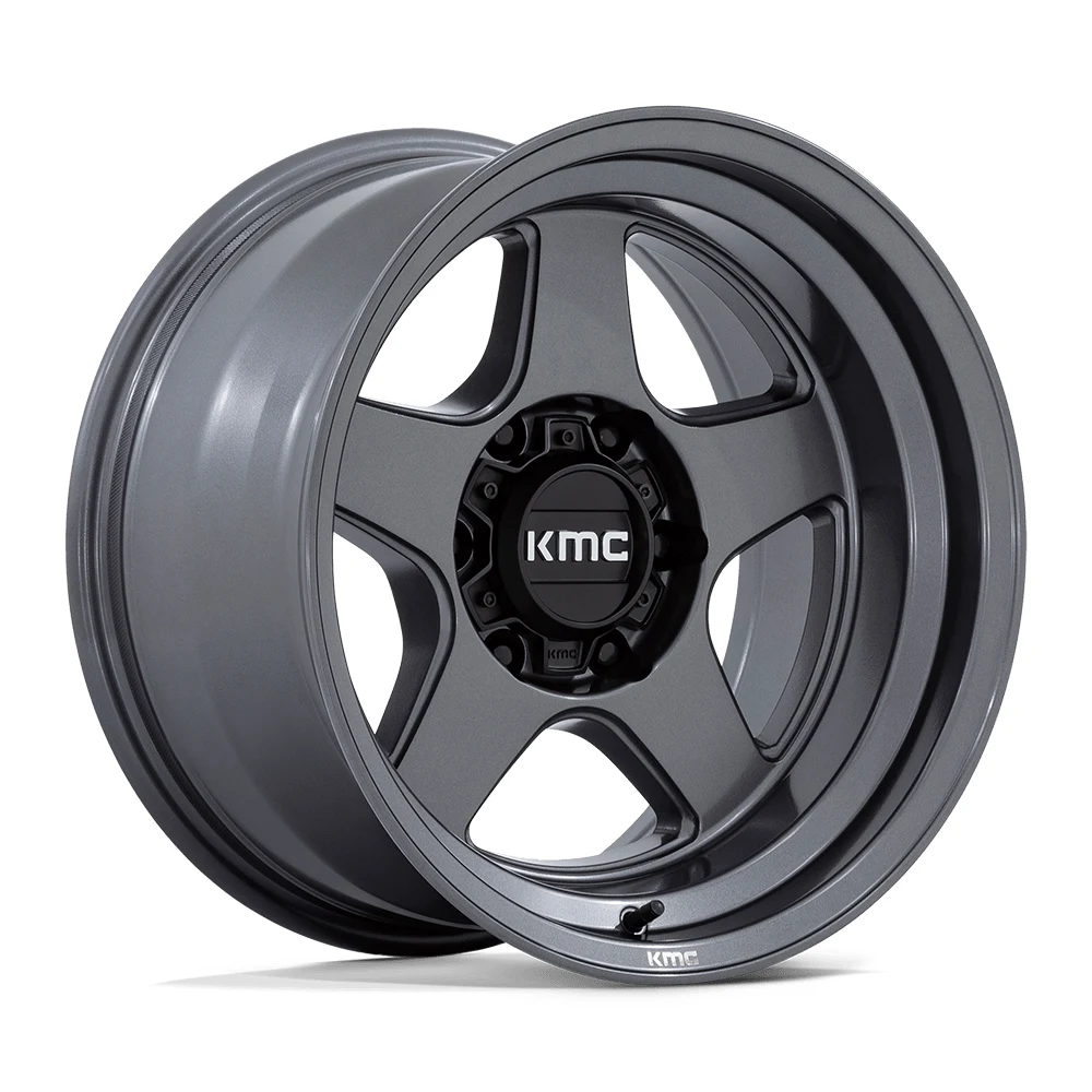 KMC KM728 LOBO MATTE ANTHRACITE 17 Inch Wheels