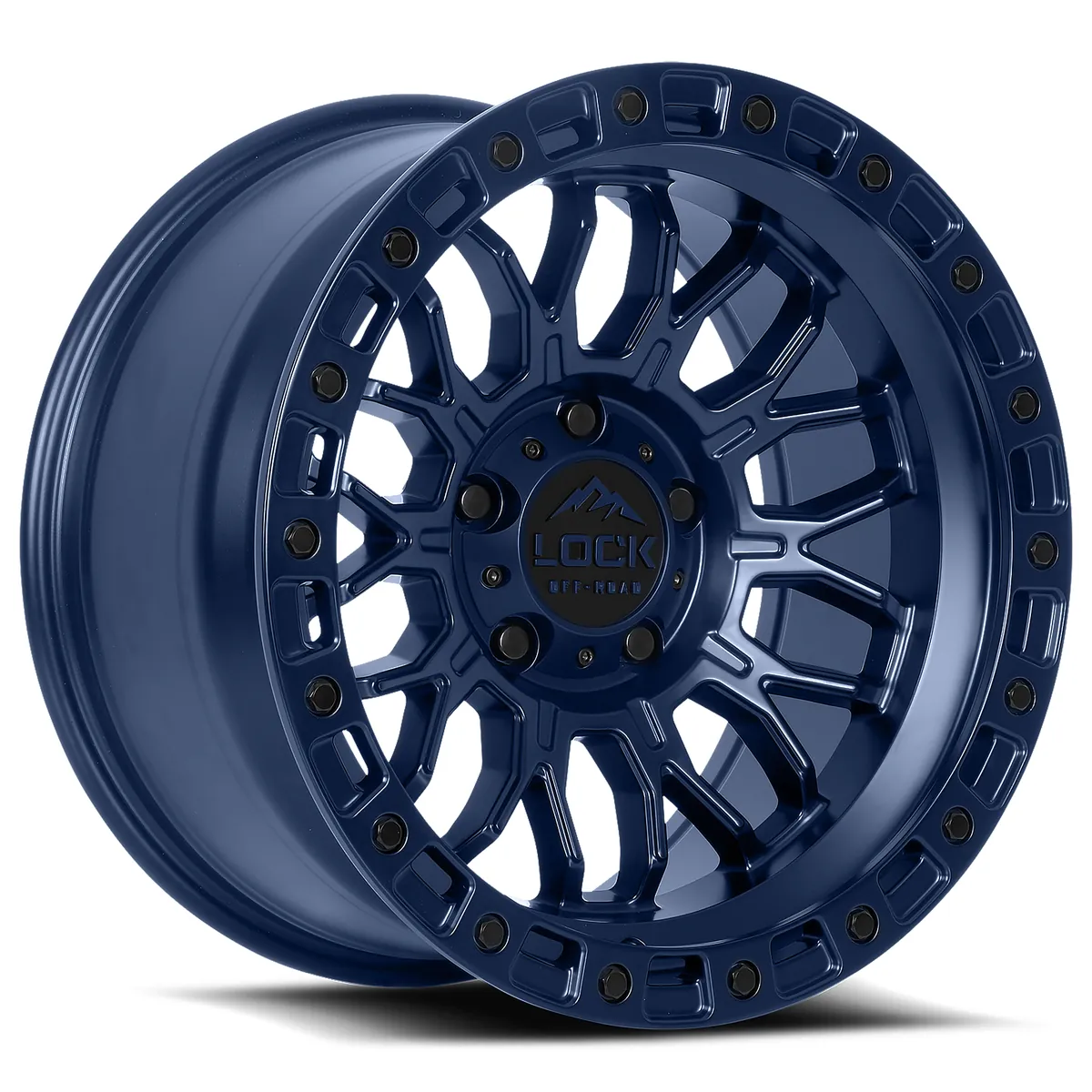 Combat Matte Blue Rims for Ford F150, Ford Expedition, Ford Raptor