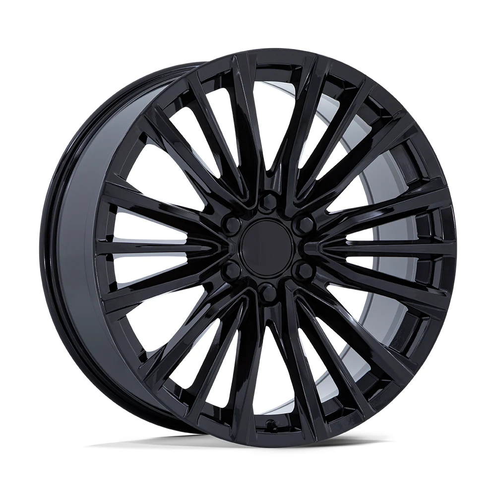 Performance Replicas PR223 GLOSS BLACK 22 Inch Wheels