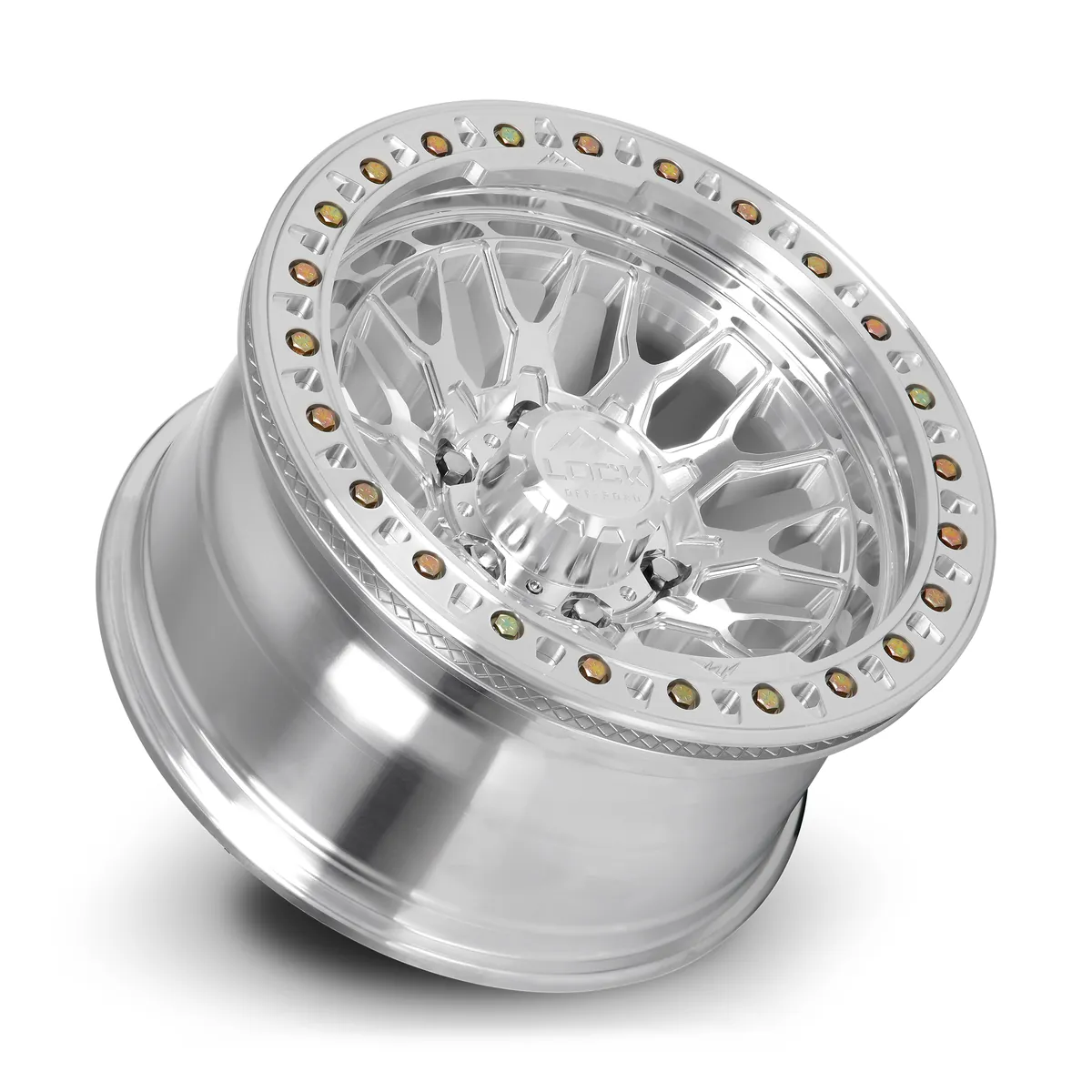 17 Inch Raw Machined Forged 6 Lug Rims INVADER-7969MC38NF