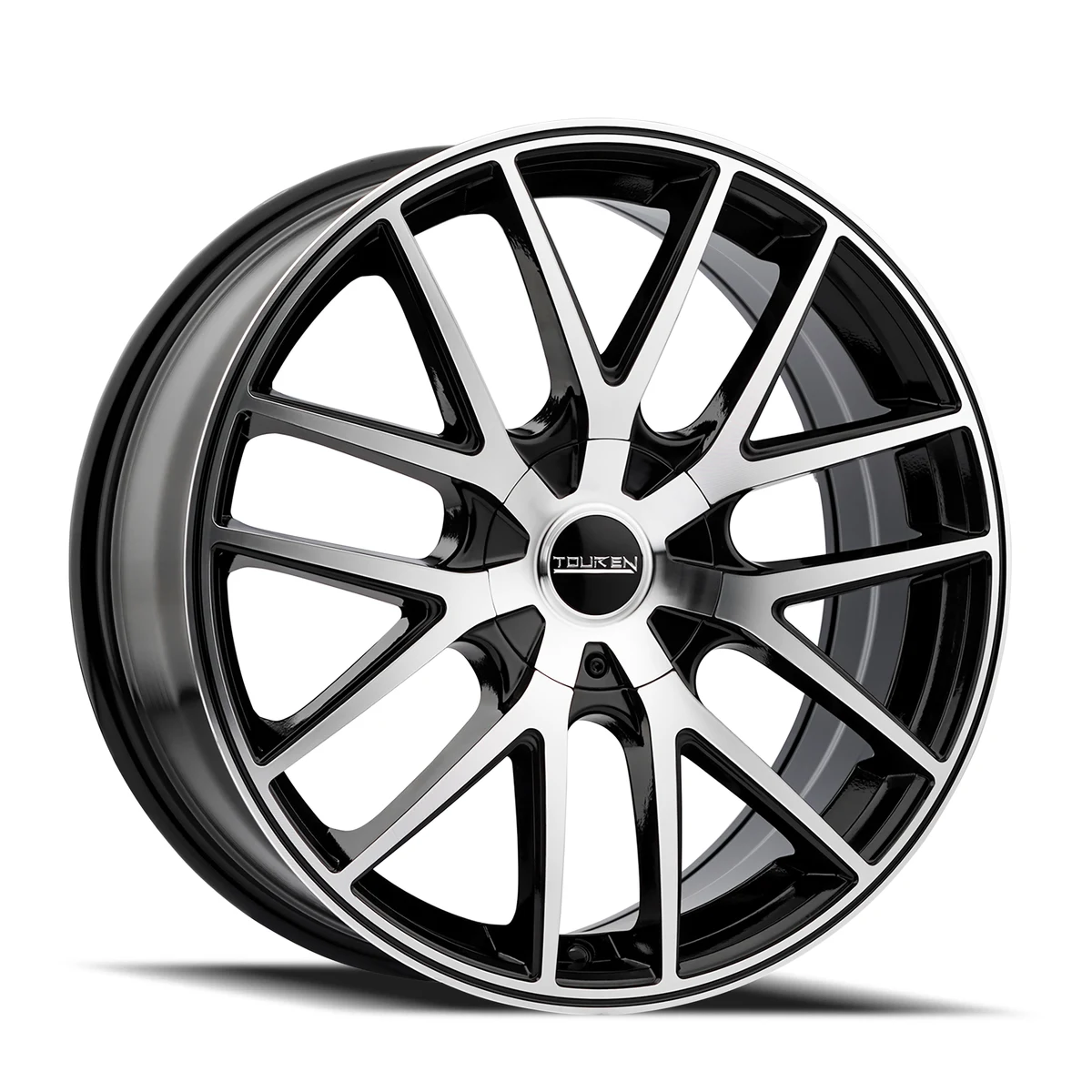 Touren Tr60 Gloss Black Machined Wheel Touren Tr60 Gloss Black Machined Wheel