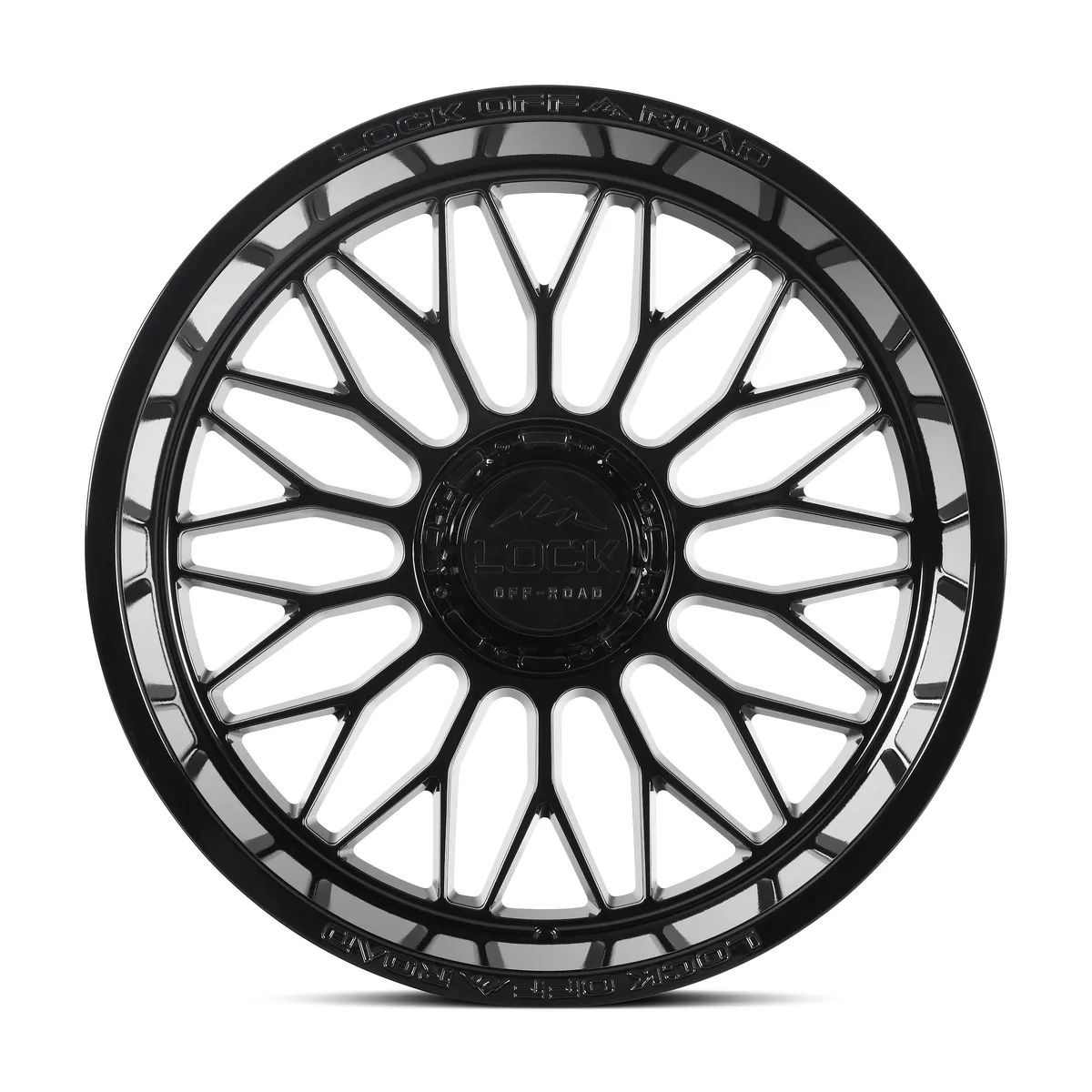 Lock Off-Road Rampage Lock Extreme Gloss Black Wheel Lock Off-Road Rampage Lock Extreme Gloss Black Wheel
