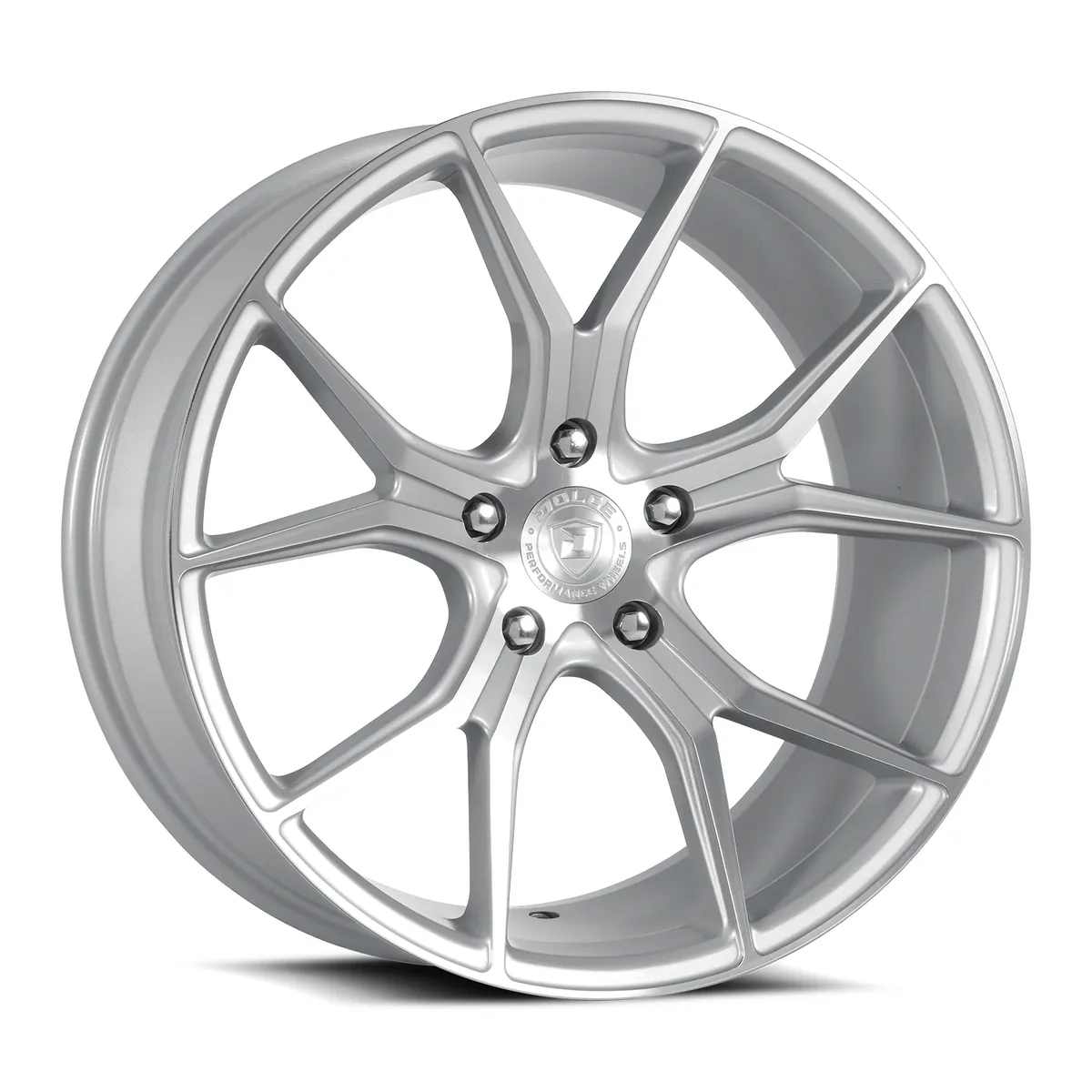 Element Gloss Silver Machined Face Rims 18x8.5 5x120 ET35