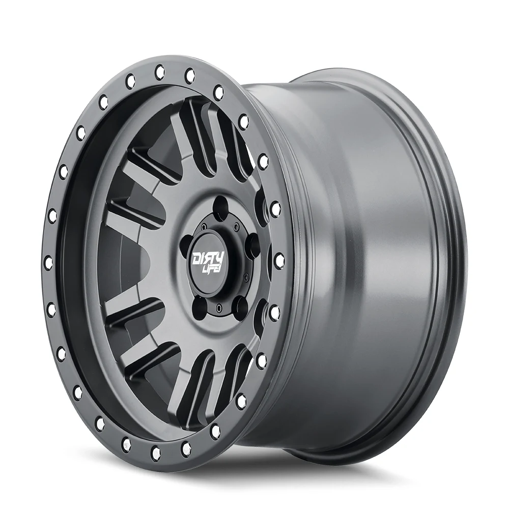 Canyon Pro Satin Graphite Rims for Jeep Wrangler, Jeep Grand Cherokee, Jeep Gladiator