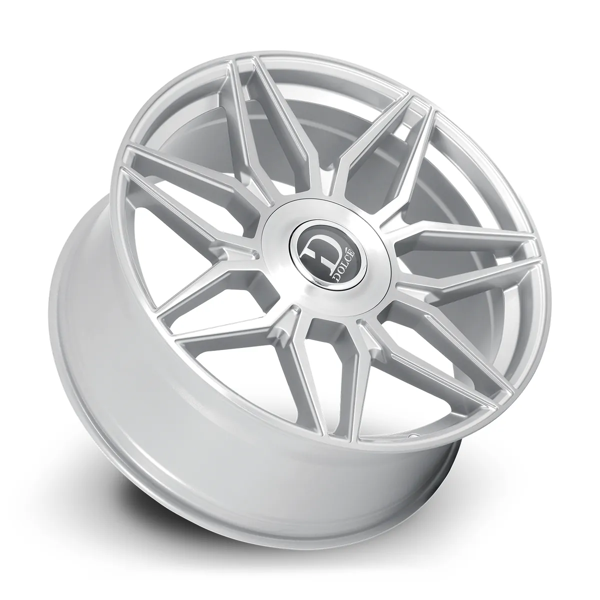22 Inch Gloss Silver Brush Face Unknown Rims VERONA-229500GSBF