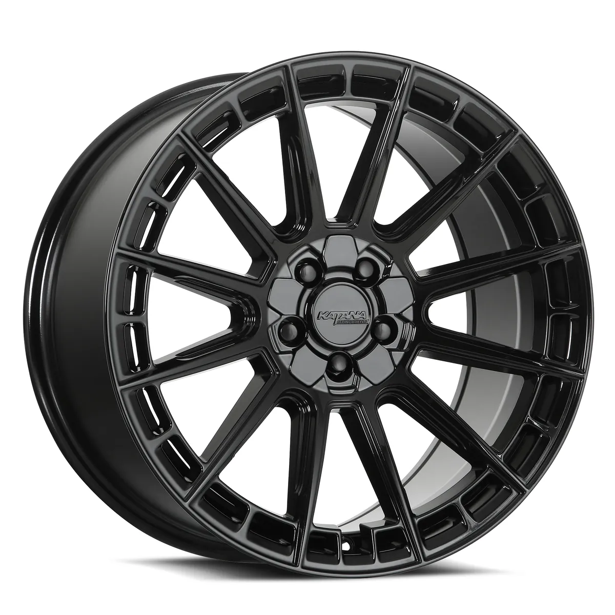 Kr11 Gloss Black Rims 17x7.5 5X100/5X114.3 ET40