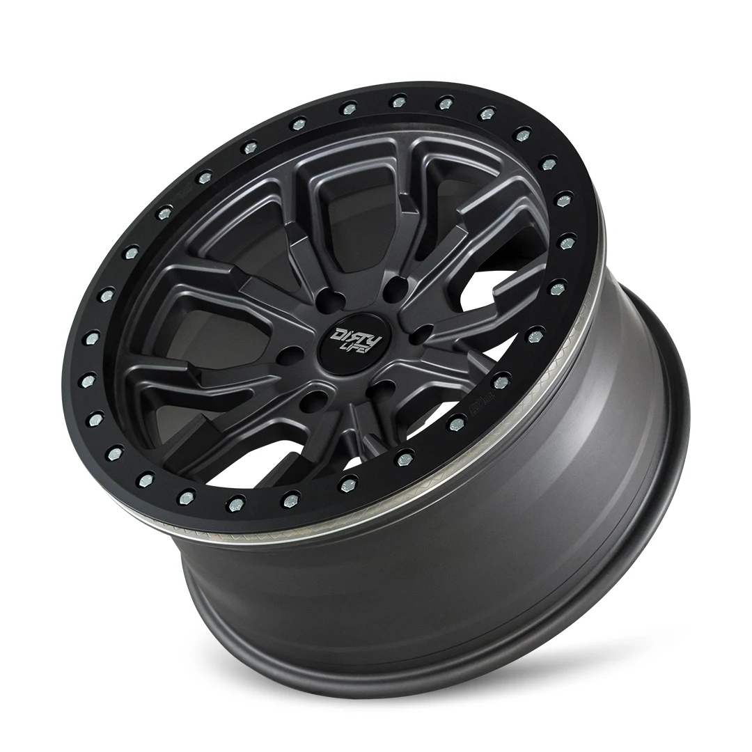 17 Inch Satin Gunmetal 5 Lug Rims 9303-7965MGT12