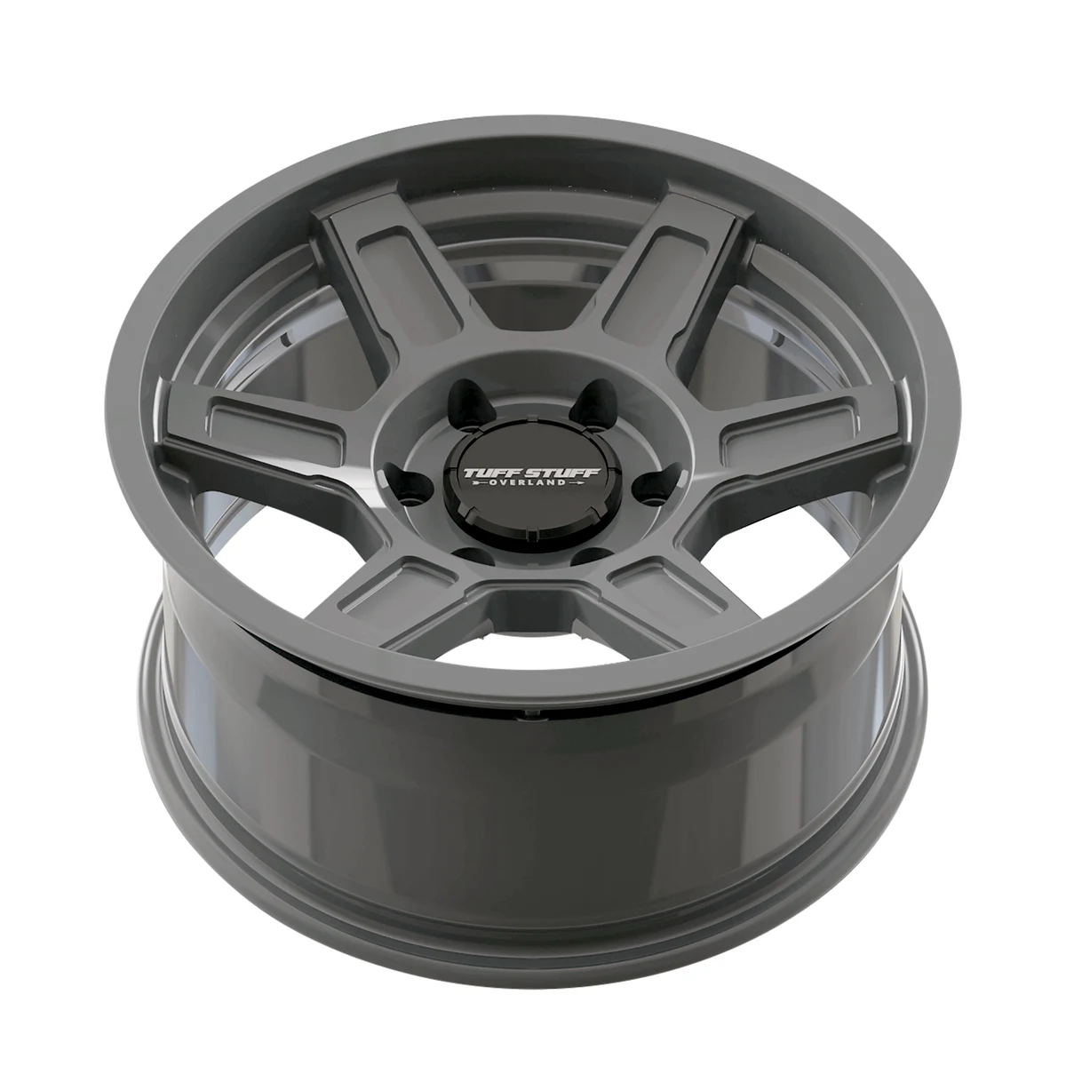 17 Inch Gloss Grey 5 Lug Jeep Rims TS01-7873AG