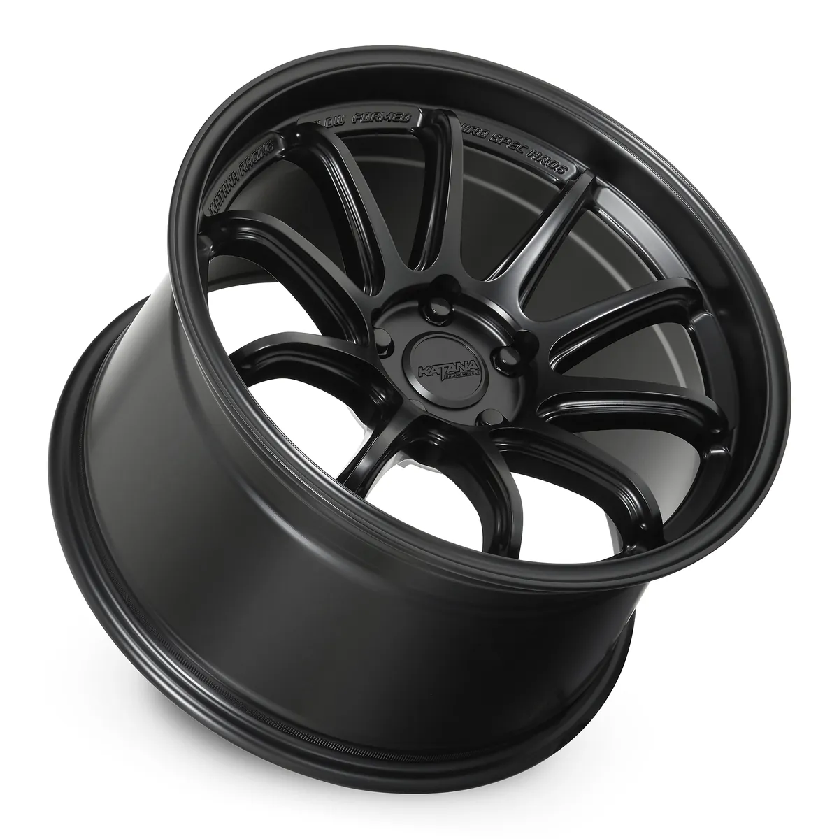 18 Inch Matte Black 5X120 Rims HR06-188545MB