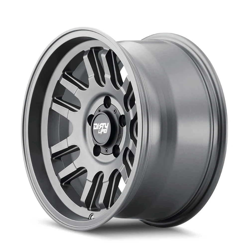 Canyon Satin Graphite Rims for Jeep Wrangler, Jeep Grand Cherokee, Jeep Gladiator