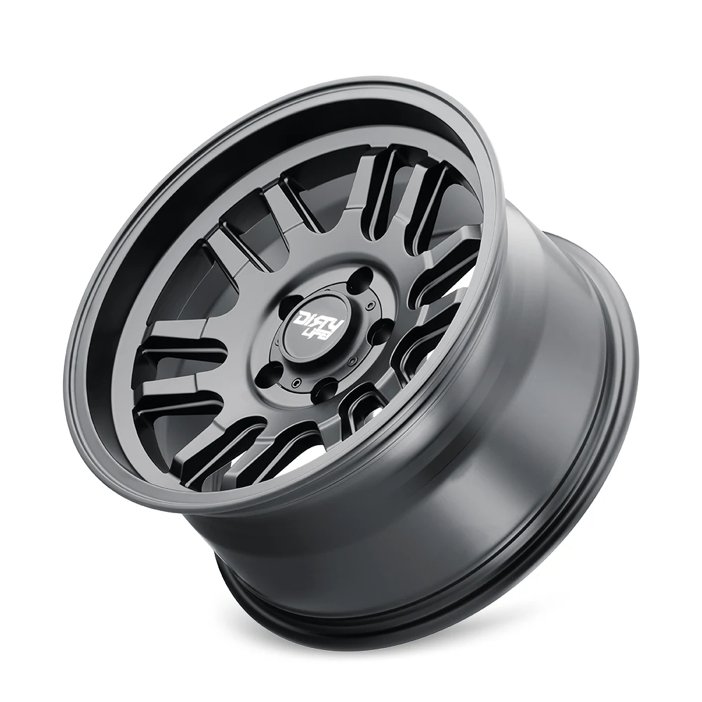 17 Inch Matte Black 6 Lug Rims 9310-7983MB0