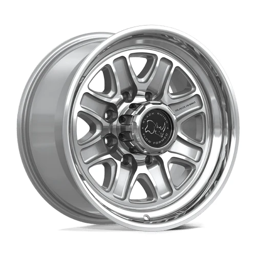 Black Rhino Hard Alloys BR032 ECHO GLOSS SILVER W/ MACHINED FACE Wheel Black Rhino Hard Alloys BR032 ECHO GLOSS SILVER W/ MACHINED FACE Wheel