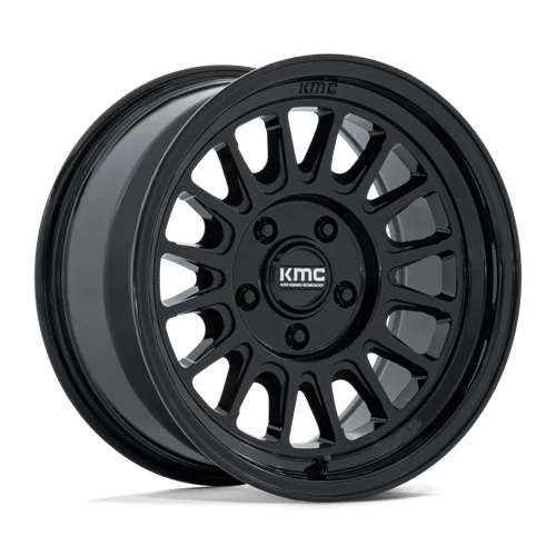 KMC KM733 IMPACT FFT GLOSS BLACK Wheel