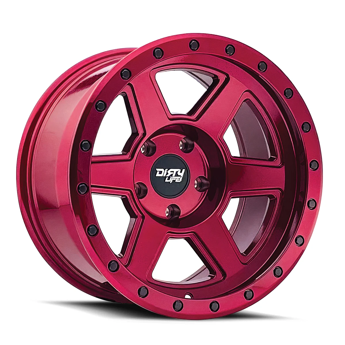 Dirty Life Compound Crimson Candy Red Wheel