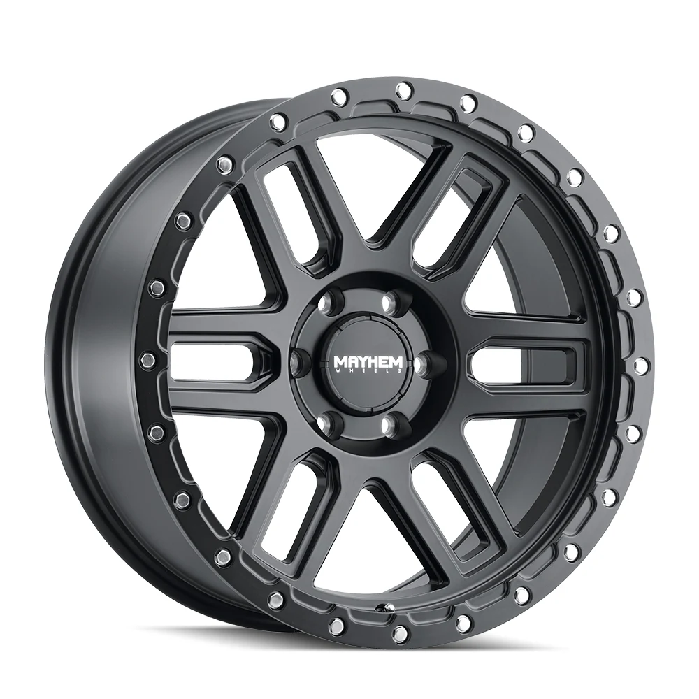 17x9 Delta Matte Black Wheels 6x139.7 Bolt Pattern ET0 17x9 Delta Matte Black Wheels 6x139.7 Bolt Pattern ET0