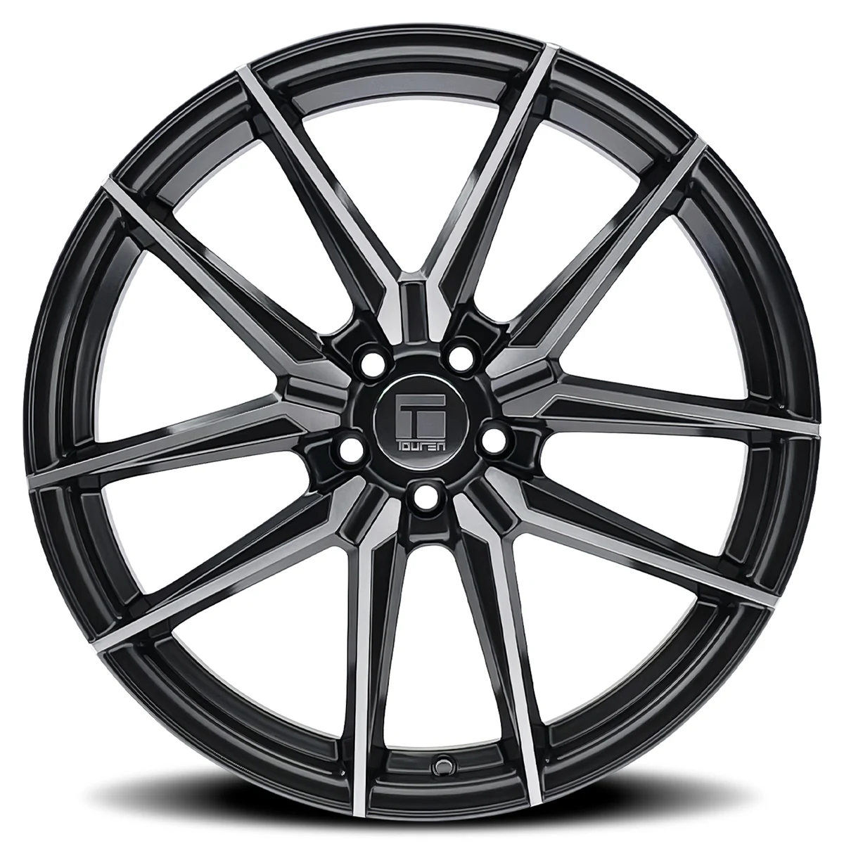 19 Inch Gloss Graphite Brushed With Dark 5X112 Rims 3294-9845TG35