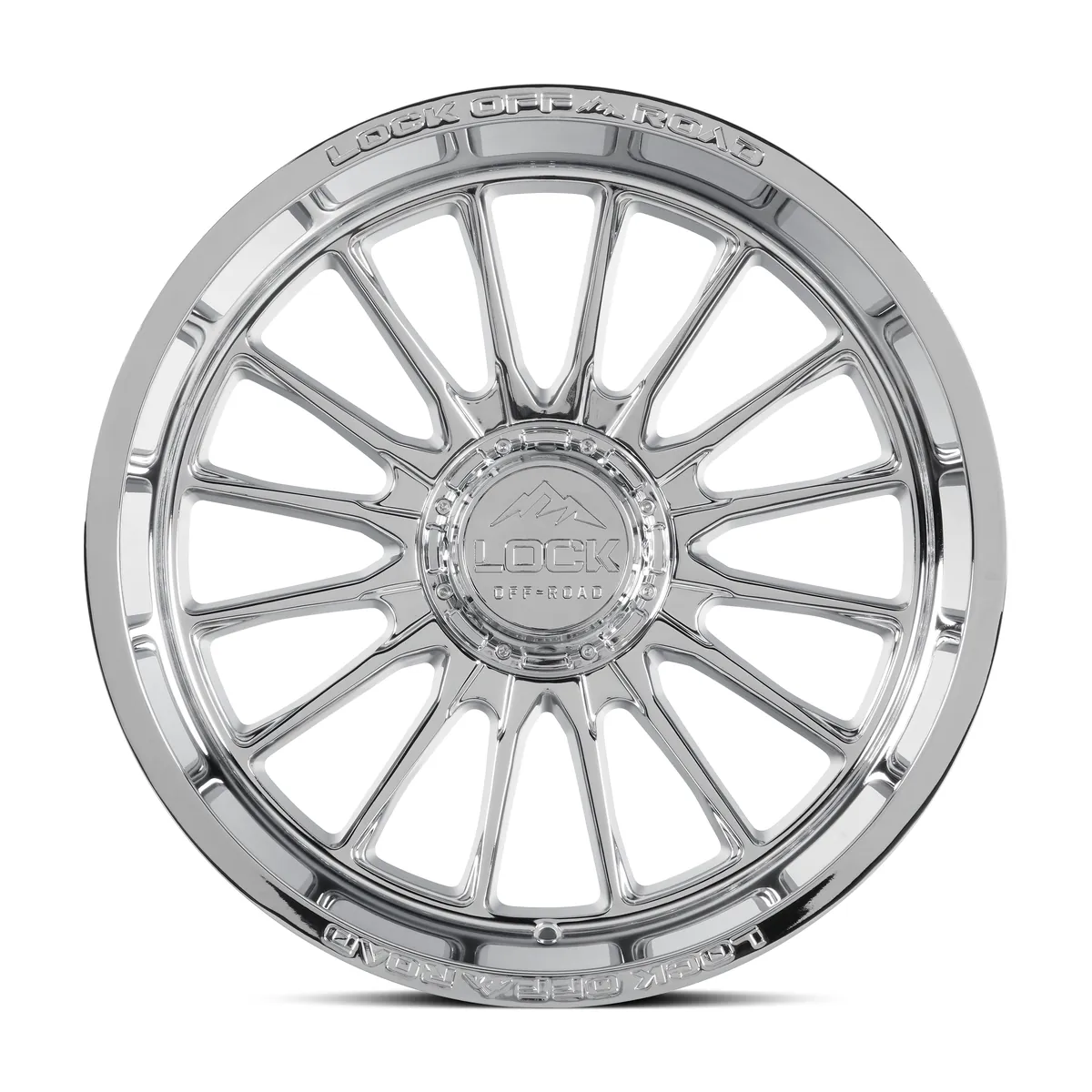 Lock Off-Road Striker Lock Extreme Chrome Wheel