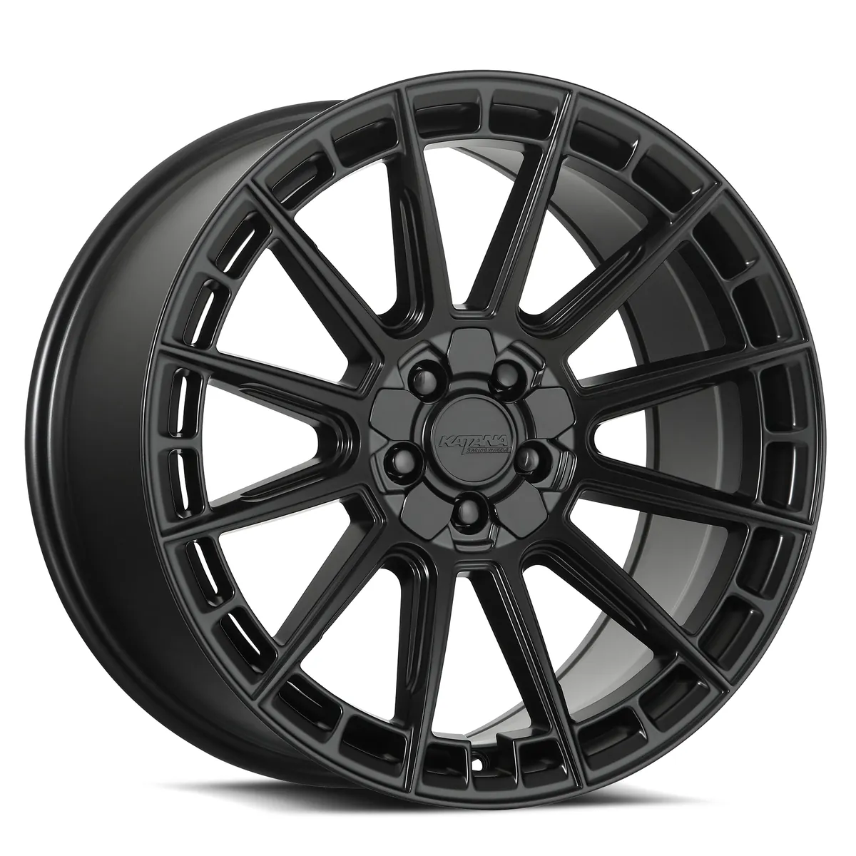 Kr11 Matte Black Rims 17x7.5 5X100/5X114.3 ET40