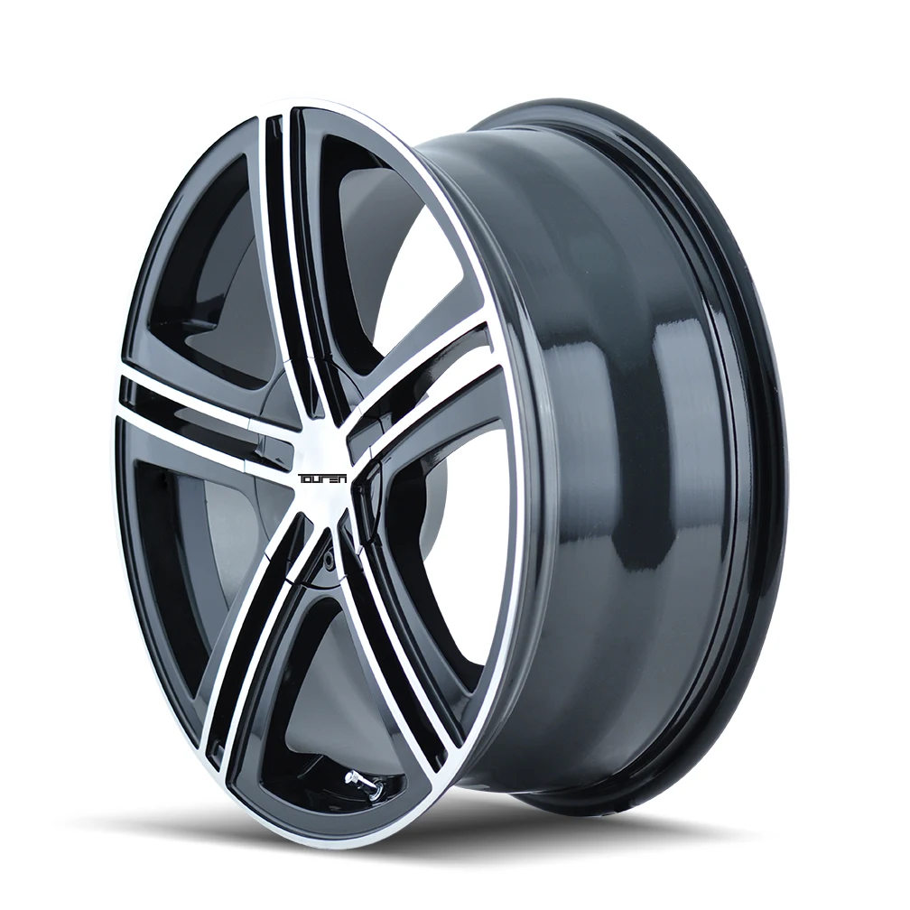 Tr62 Gloss Black Machined Rims 16x7 4x100 ET40