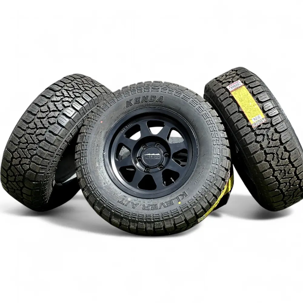 Method + Kenda Method MR701 Black 17x8.5 Wheels 6x139.7 Rims with Kenda Klever 265/70R17 Tires Wheel & Tire Package - View 4