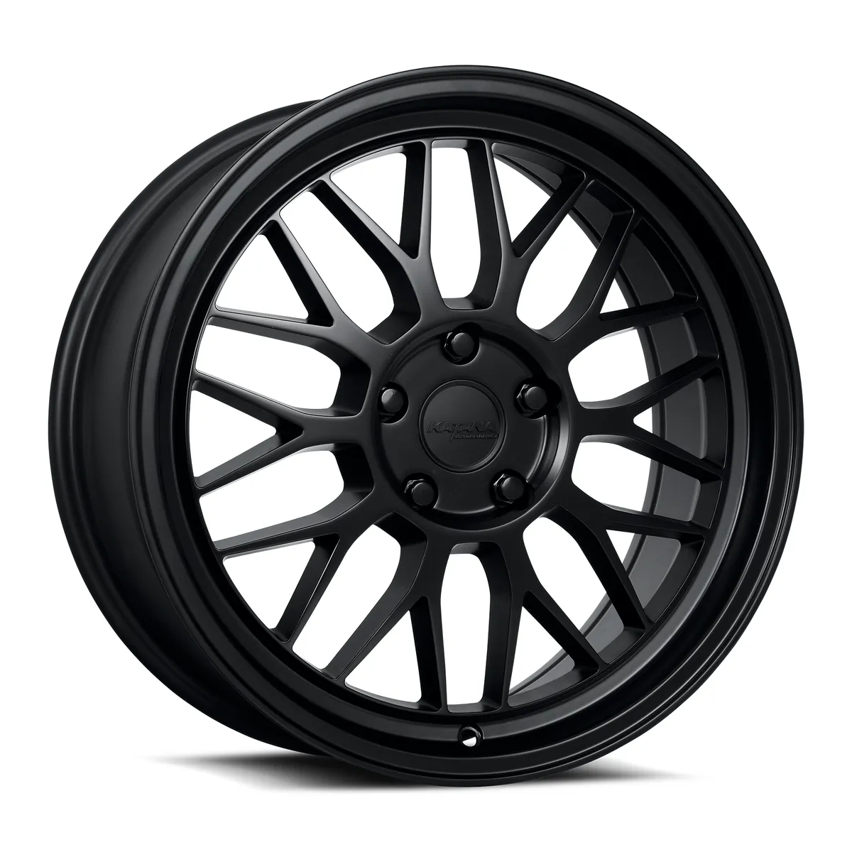 Kr06 Matte Black Rims 18x8 5x100 ET40