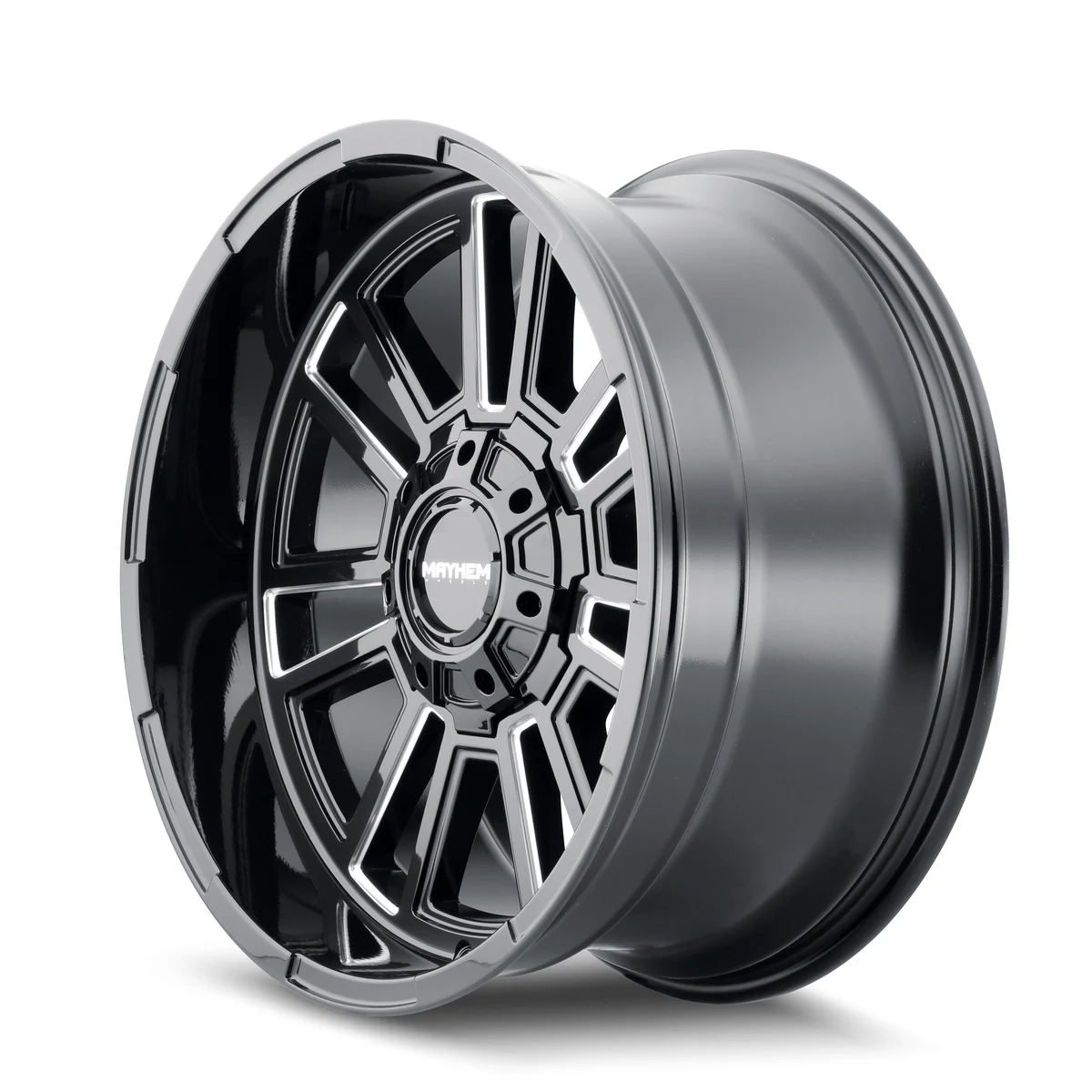 Apollo Gloss Black Milled Rims for Ford F150, Ford Expedition, Ford Raptor