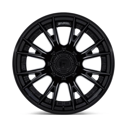 22 Inch MATTE BLACK W/ GLOSS BLACK LIP 8 Lug Ford Rims FC402MX22108718N