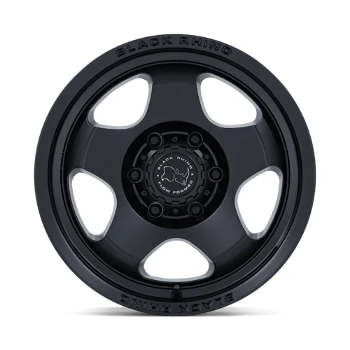 17 Inch MATTE BLACK 6 Lug Rims BR031MX17806820