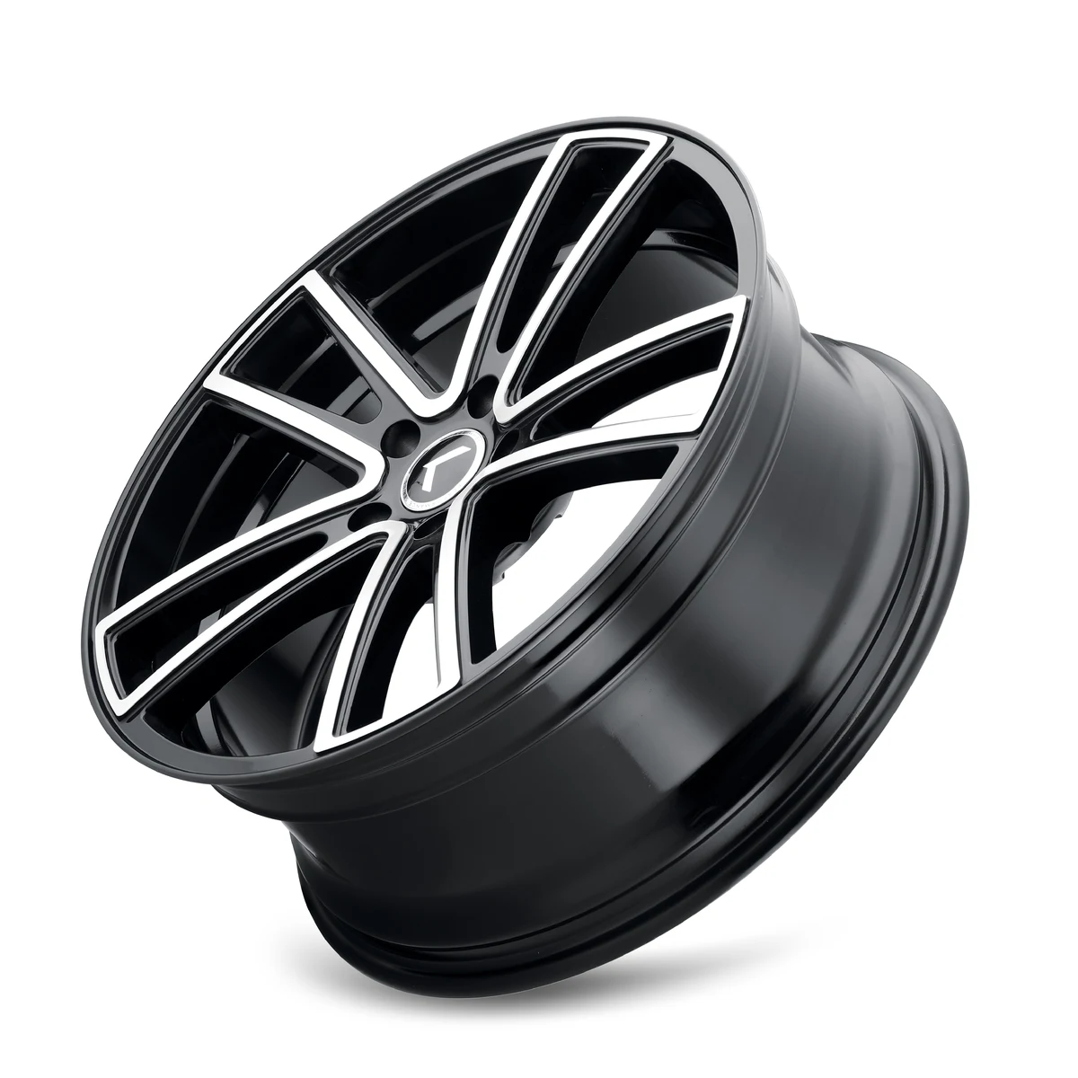 22 Inch Gloss Black Machined 5 Lug Rims KR190-22865BM38