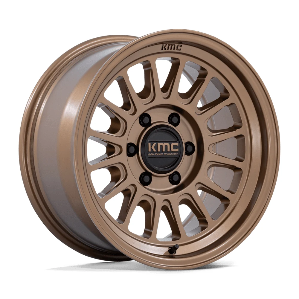 KMC KM733 IMPACT FFT MATTE BRONZE 17 Inch Wheels