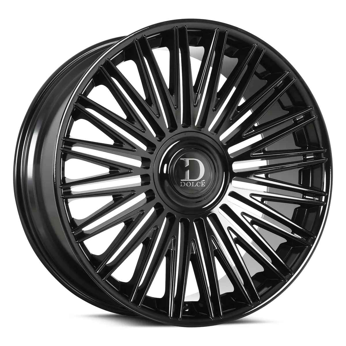 Vulto Gloss Black Rims 24x10 None ET25